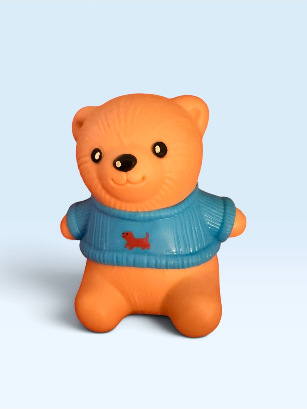 Bear Toy Squishy with Blue Sweater - Kids Toys